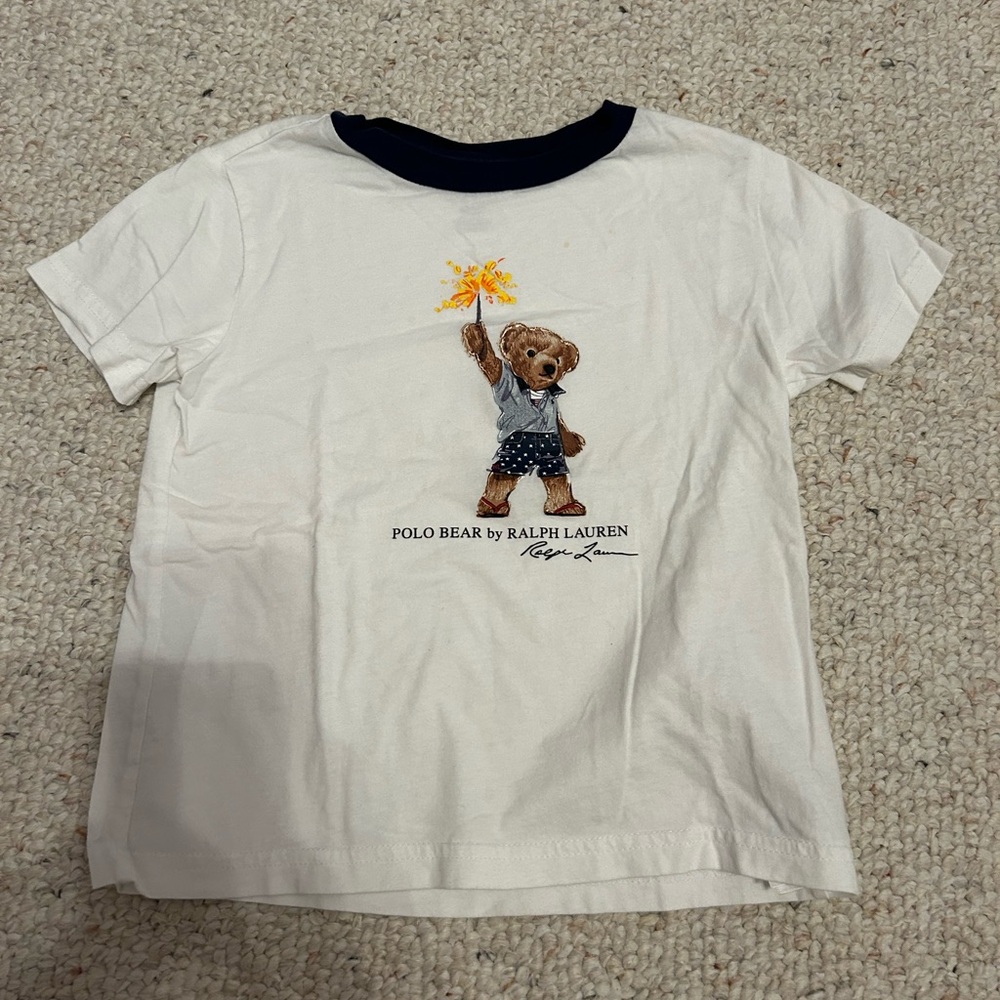 Polo Ralph Lauren America Tee Shirt 3T. Toddler.